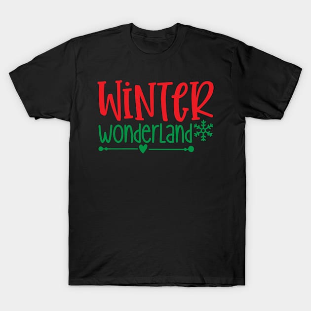 Winter Wonderland T-Shirt by designdaking